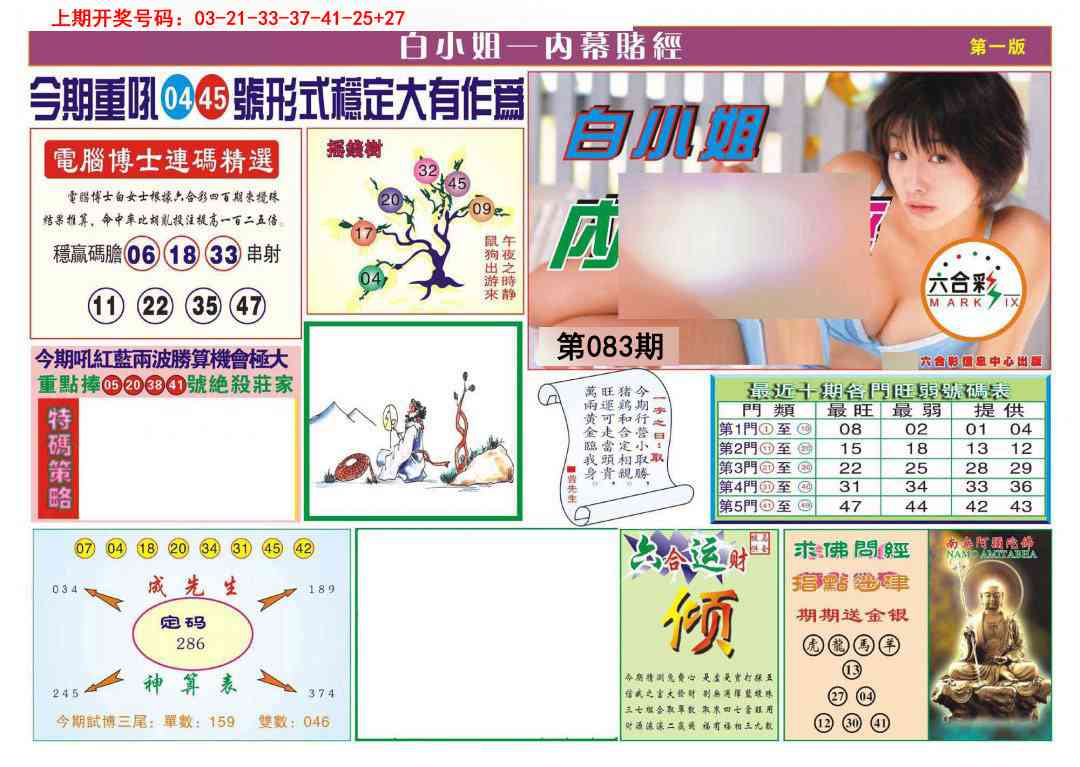 083期内幕赌经[图]